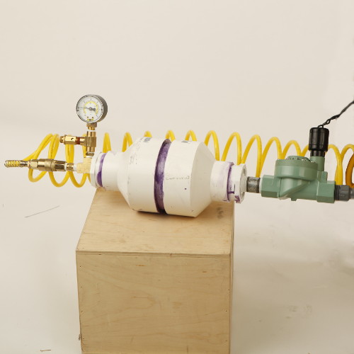 Picture of the pneumatic system
